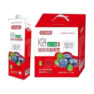 恒利康植物發(fā)酵酵素益生菌飲品1.5LX6盒