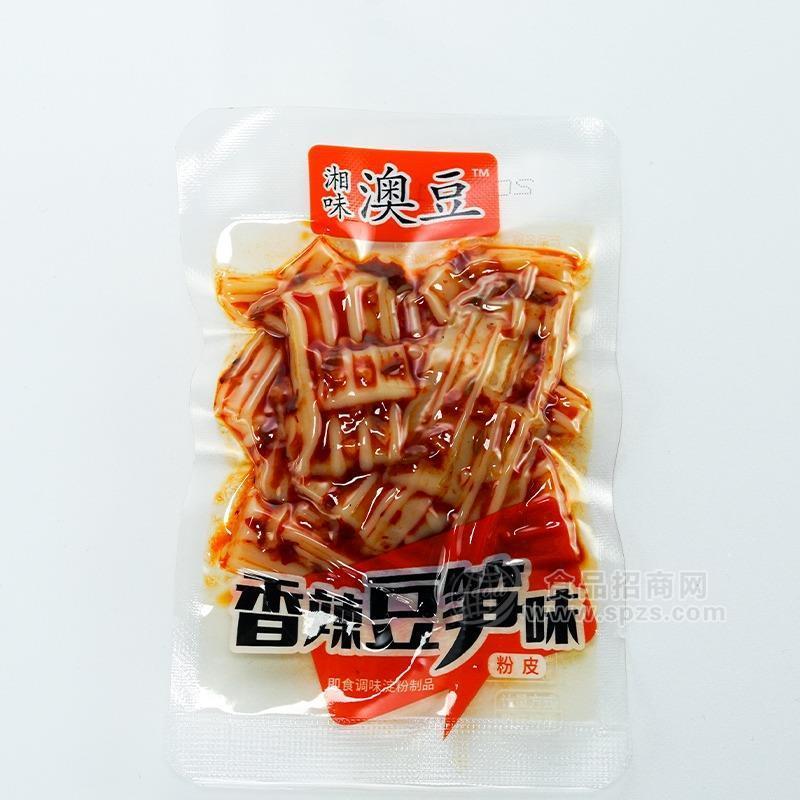 澳豆湘味香辣豆筍味粉皮即食調(diào)味淀粉制品休閑食品招商招商