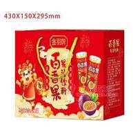 金羽牌百香果果汁饮料招商245mlx12罐礼盒装