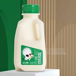 眾口妙甜牛奶乳酸菌飲料招商480ml