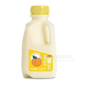 眾口妙黃桃牛乳黃桃味乳酸菌飲料招商480ml