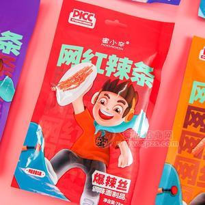 蜜小辛爆辣味网红辣条爆辣丝调味面制品78g