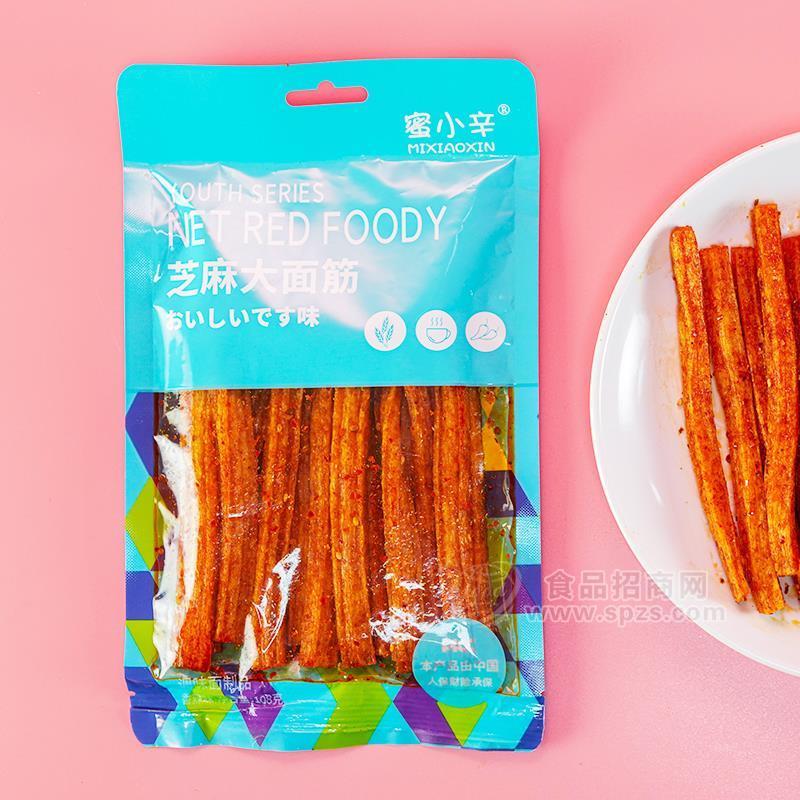 蜜小辛芝麻大面筋辣条招商辣棒108g