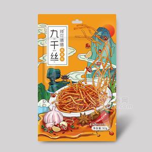 辣可曦曦蒜香味九千絲辣條招代理92g