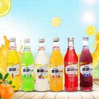 喜璐果汁含汽饮料招商碳酸饮料388ml