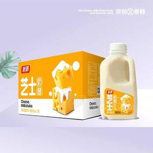 圣普芝士奶昔原味乳酸菌饮料450mlx15瓶