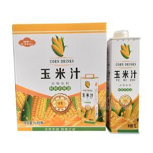 妙蕊玉米汁谷物飲料1LX6瓶