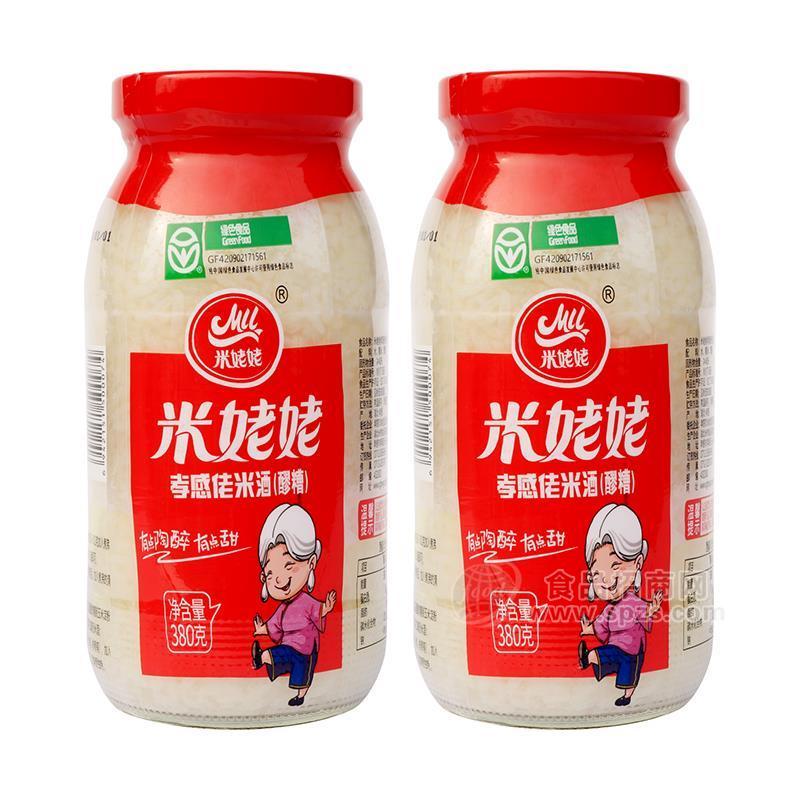 ·米姥姥孝感佬米酒380g 
