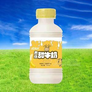 尚果佳香蕉味甜牛奶 乳酸菌饮品450ml