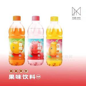 萌萌同學(xué)低糖白桃味芒果味香橙味果味飲料招商340ml