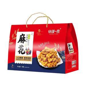 谷部一族麻花休閑食品春節(jié)禮盒招商