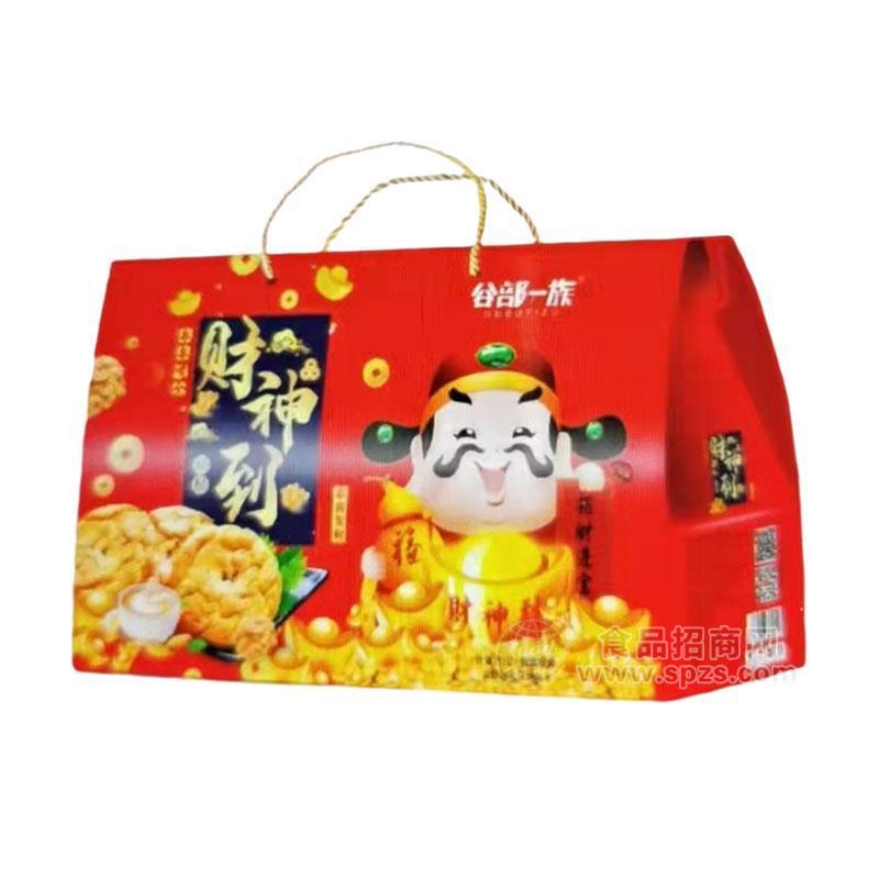 谷部一族餅干烘焙食品春節(jié)禮盒招商