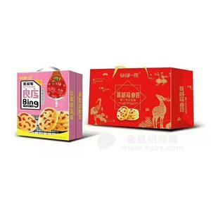 谷部一族蔓越莓曲奇饼干烘焙食品招商
