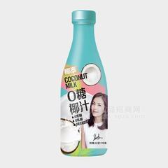 椰泰0糖椰汁植物蛋白饮料1L