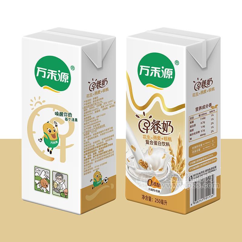 萬禾源早餐奶復合蛋白飲料250ml