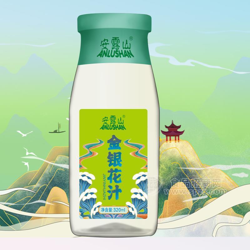 安露山金银花汁植物饮料招商320mlx12瓶 