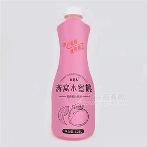 1.25升燕窩水蜜桃果肉果汁飲料