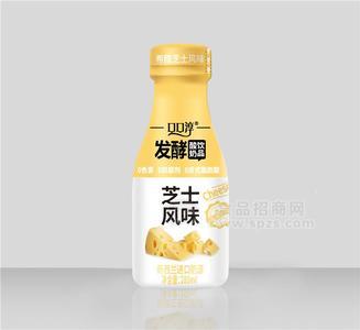 口口淳發(fā)酵酸奶飲品希臘芝士風味飲品280ml
