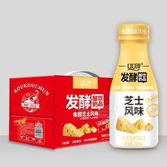 口口淳发酵酸奶饮品希腊芝士风味饮品箱装280ml