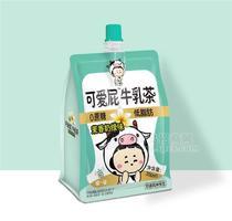 可愛(ài)屁牛乳茶茉香奶綠味奶茶風(fēng)味飲品300ml