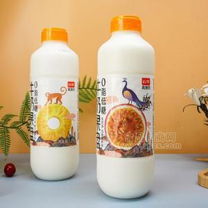 云牛百香青蘋陽光鮮橙味牛奶果盤乳飲料1.25kg