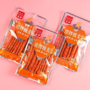 瑯牌極麥面筋辣條調(diào)味面制品休閑食品廠家招商80g