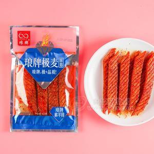 瑯牌極麥面筋瑯牌素羊排辣條休閑食品招商80g