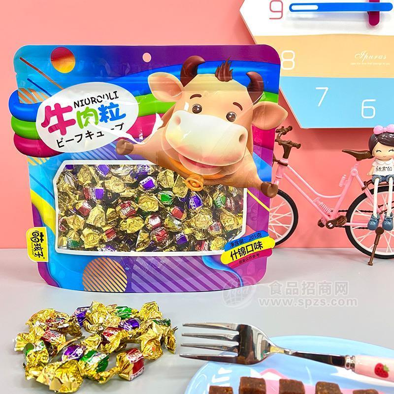 萌孩子什锦口味牛肉粒招商205g