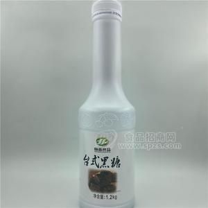 黑糖糖漿商用啵啵茶臟臟茶臺(tái)灣奶茶店1.2kg專用黑糖焦糖糖漿