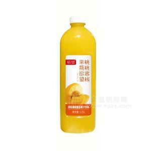 裕望原浆黄桃复合果汁饮料招商1.25L