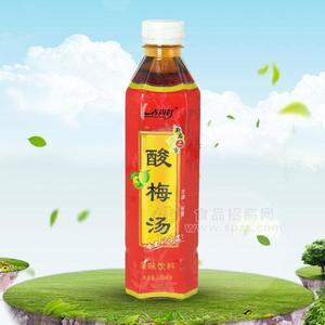 春尚好酸梅汤果味饮料瓶装隆重招商500ml