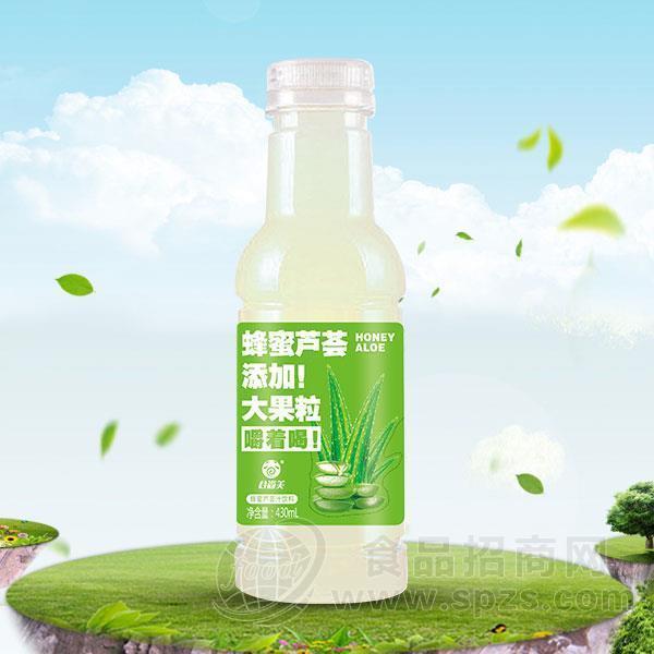 谷尚美 蜂蜜芦荟汁饮料瓶装招商430ml