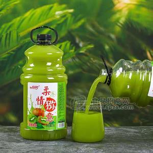 春尚好獼猴桃味益生菌復(fù)合果汁飲料桶裝招商2.5L