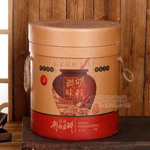 明旺红油豆瓣招商四川豆瓣酱桶装