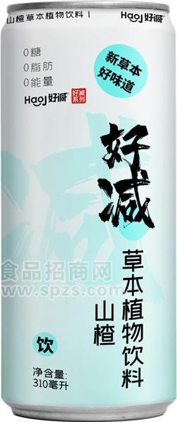 好减山楂草本植物饮料 310ml