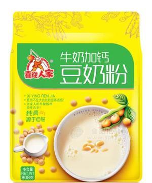 喜迎人家 牛奶加钙豆奶粉 袋装
