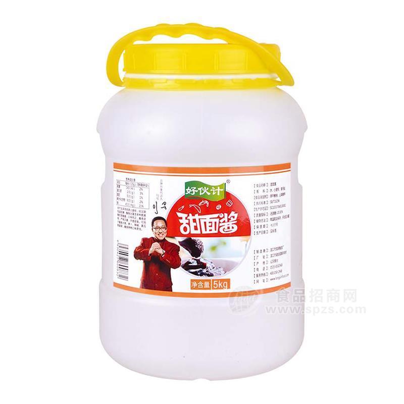 好伙计甜面酱调味品实图招商5kg 
