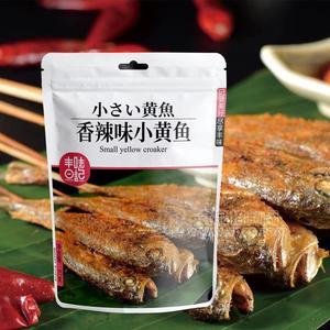 豐味日記香辣味小黃魚(yú)休閑食品招商75g