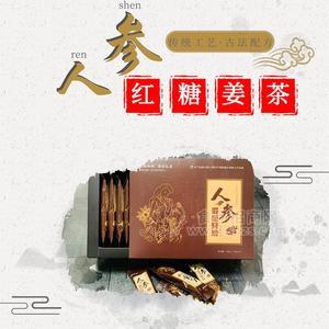 五彩未來人參紅糖姜茶120克招商