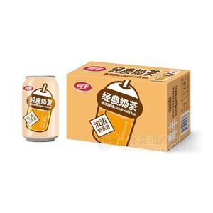 粤丰原味经典奶茶风味饮品厂家直销招商310ml