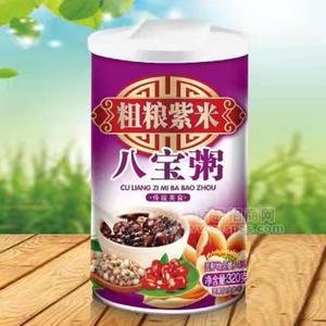 粗糧紫米八寶粥方便食品招商320g