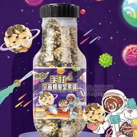 邁享猴哥黑芝麻味手打宇宙蜂蜜堅(jiān)果球休閑食品200g