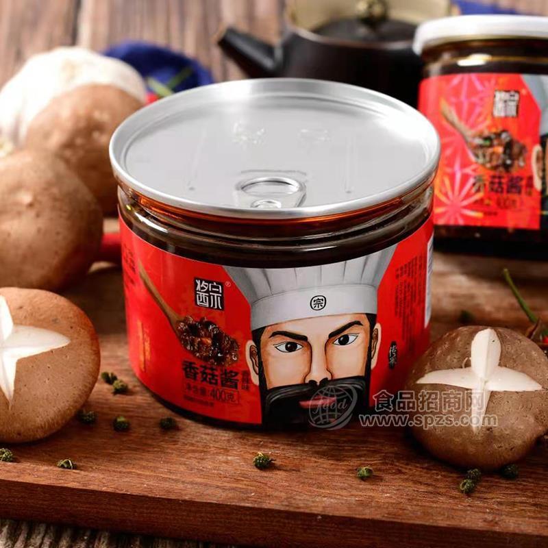·酱宗香辣味香菇酱调味品厂家招商400g 