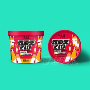 千里薯双面王210麻辣牛肉味桶装方便面招商210g