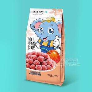 丰味日记山楂球休闲食品招商198g