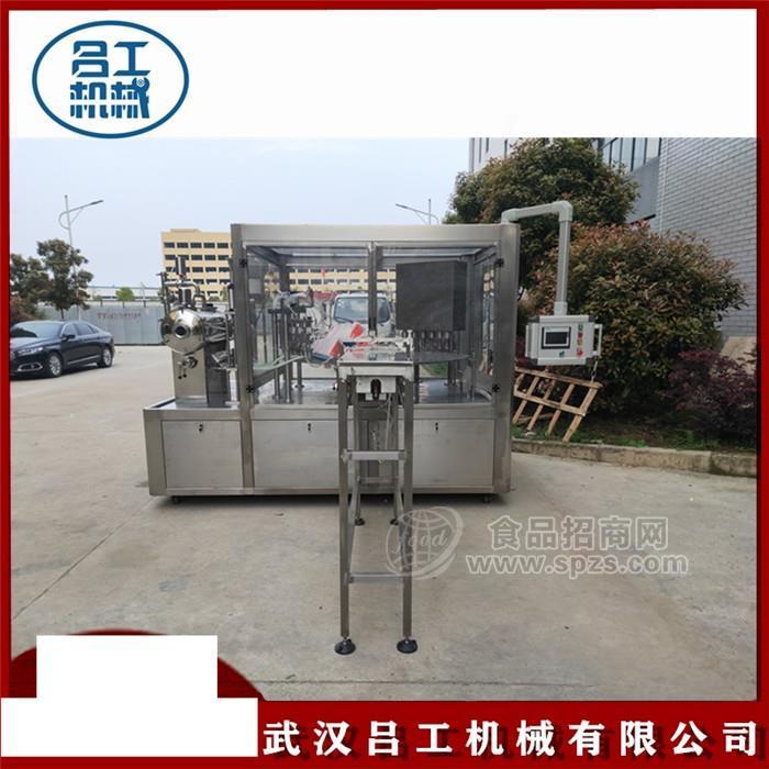 富氢水自立袋灌装旋盖机 500ml袋装水灌装旋盖机设备