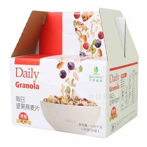 每日?qǐng)?jiān)果燕麥原味烘焙類沖調(diào)食品1.05kg