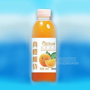 真橙相待甜橙味果味飲料招商360ml