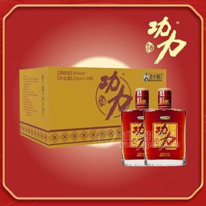 功力酒養(yǎng)生酒38%vol125mlx24瓶