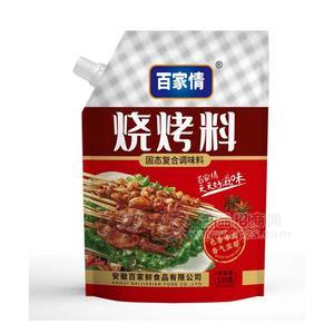 百家情燒烤料固態(tài)復(fù)合調(diào)味料招商120g